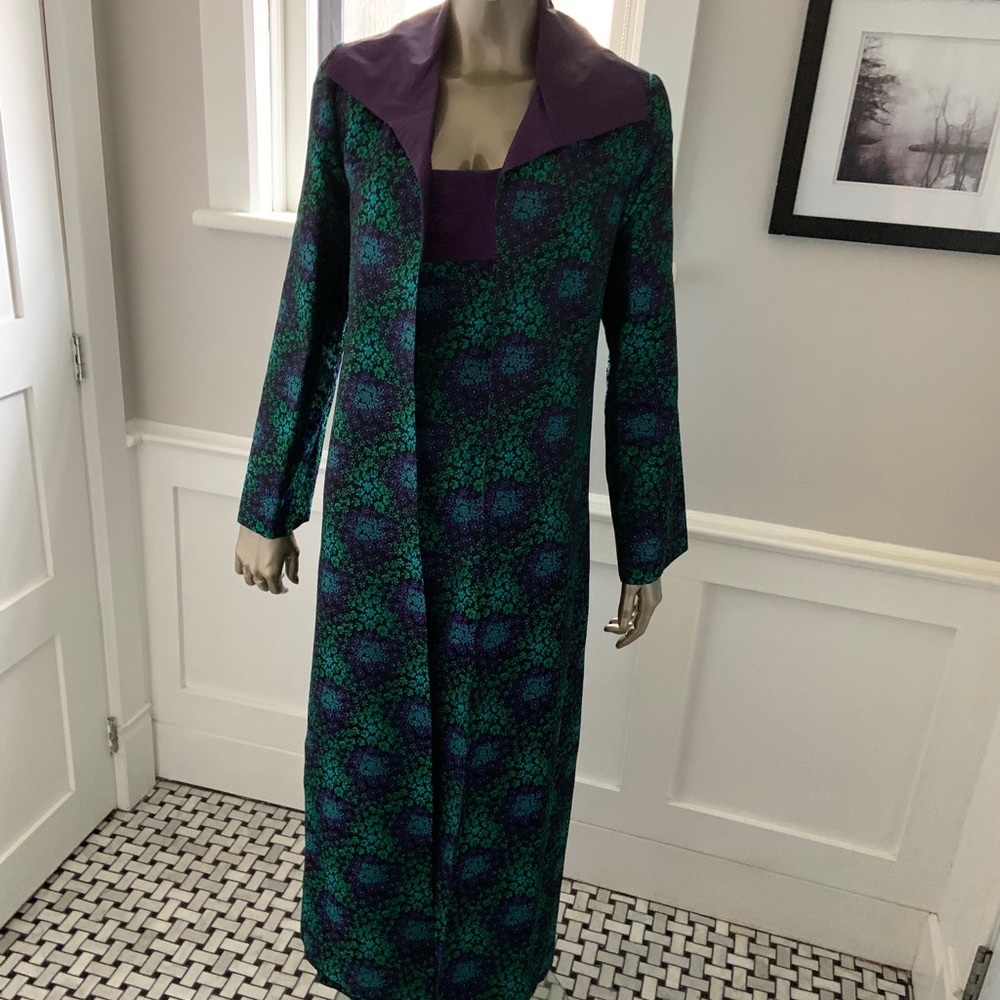Chris Kole  3 Pc Cape Jacket Sheath Evening Dress
